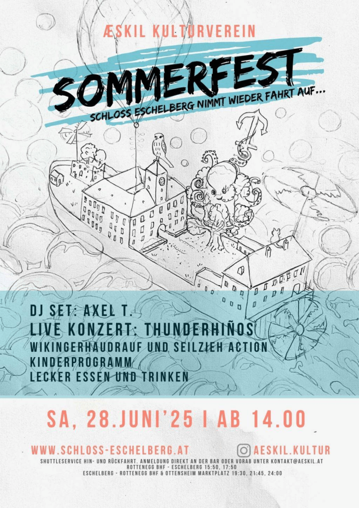 flyer Æskil sommerfest 2025